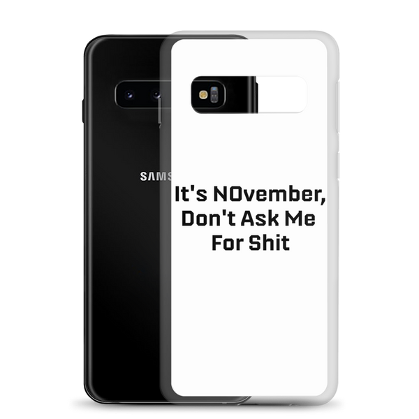 NOvember Samsung Case