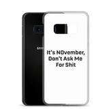NOvember Samsung Case