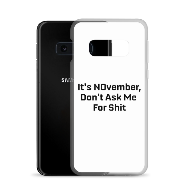 NOvember Samsung Case