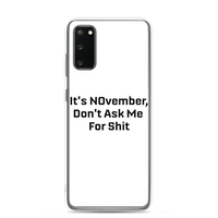 NOvember Samsung Case