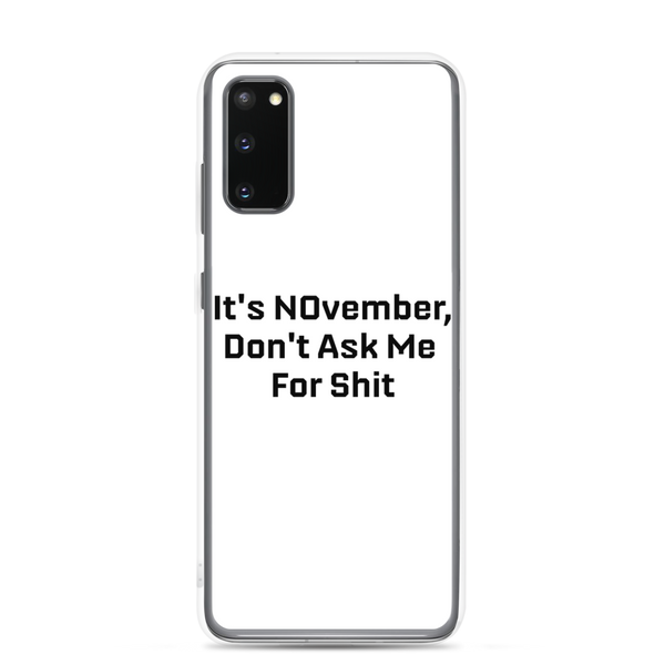 NOvember Samsung Case