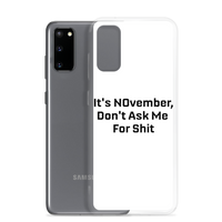 NOvember Samsung Case