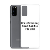 NOvember Samsung Case