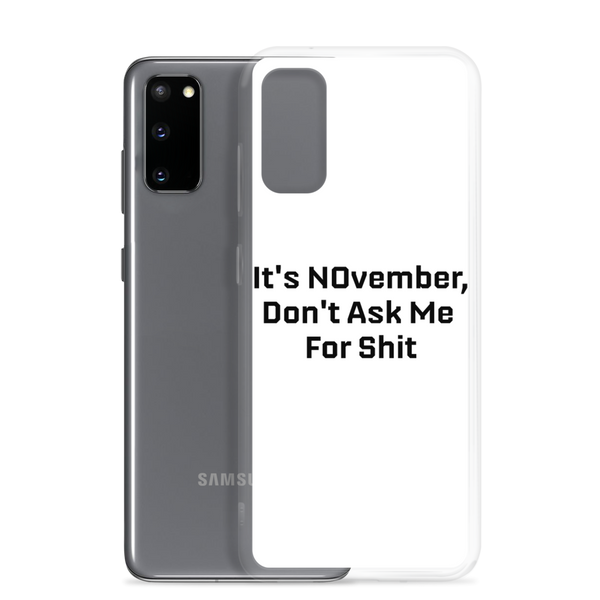NOvember Samsung Case