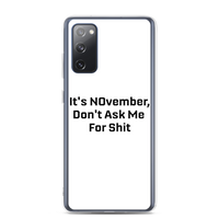 NOvember Samsung Case