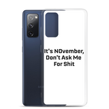 NOvember Samsung Case
