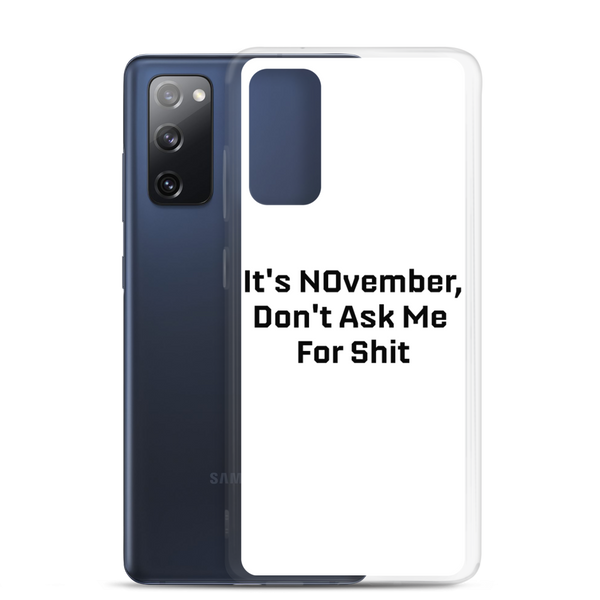 NOvember Samsung Case