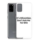 NOvember Samsung Case