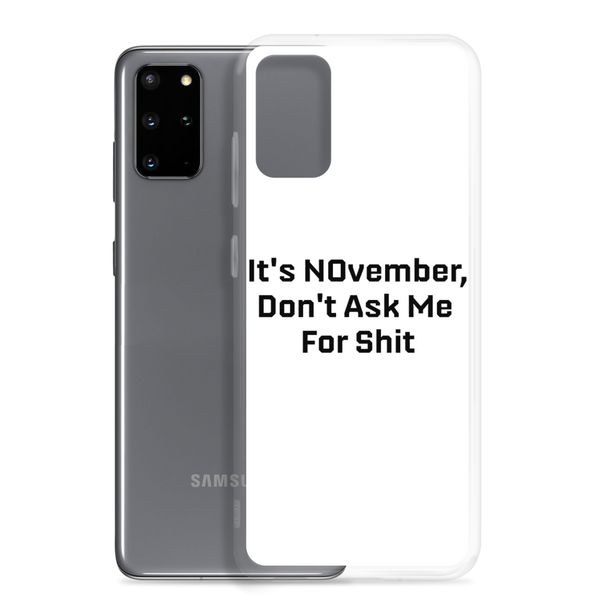 NOvember Samsung Case