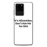 NOvember Samsung Case