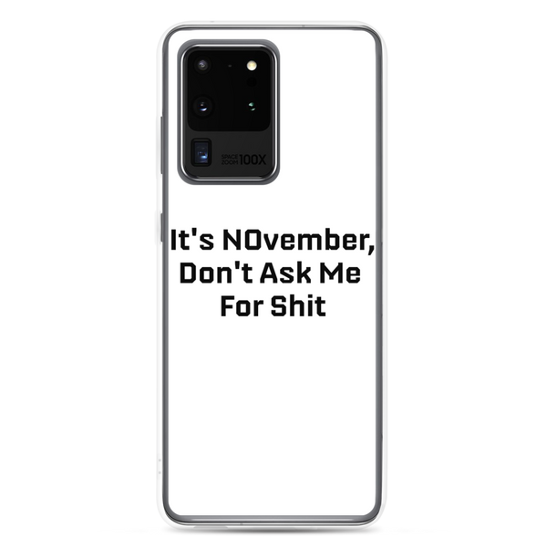 NOvember Samsung Case
