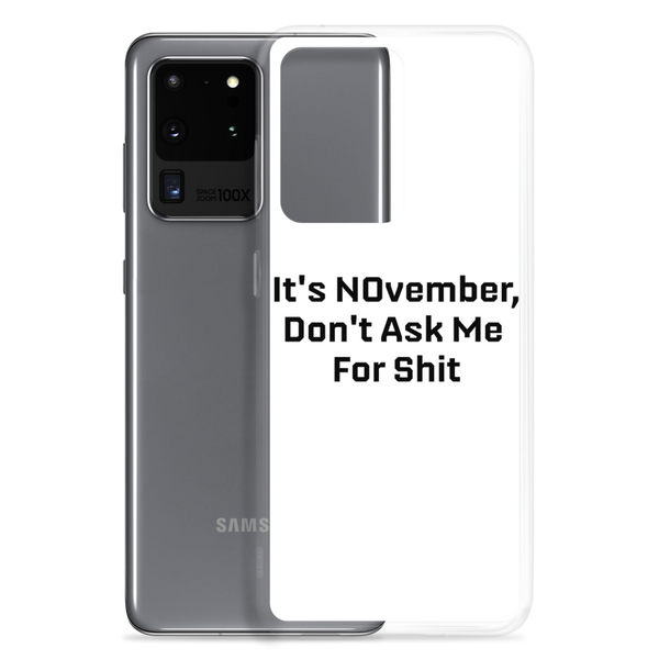 NOvember Samsung Case
