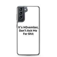 NOvember Samsung Case