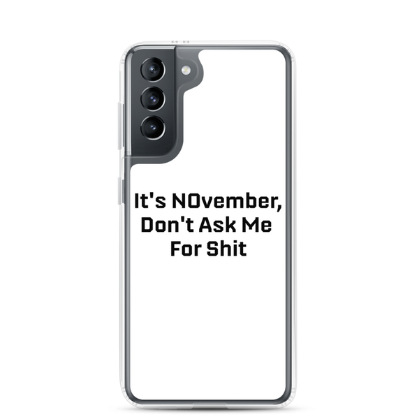 NOvember Samsung Case