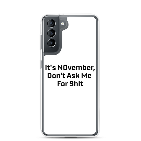 NOvember Samsung Case