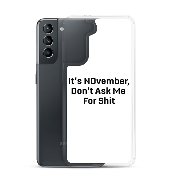 NOvember Samsung Case