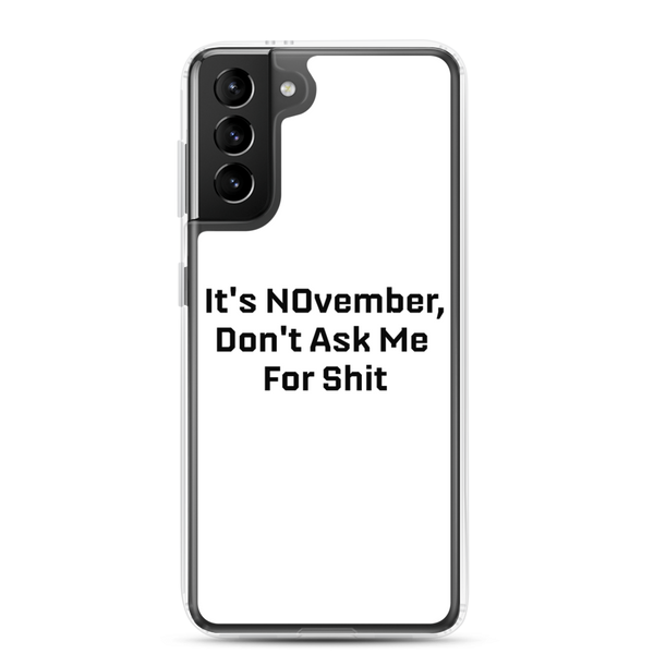 NOvember Samsung Case