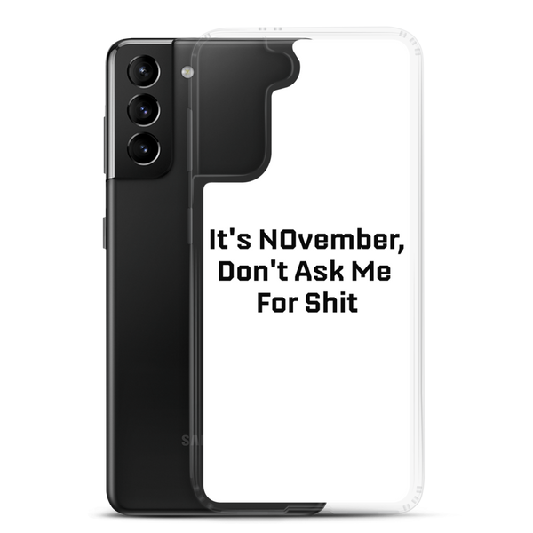 NOvember Samsung Case