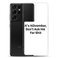 NOvember Samsung Case