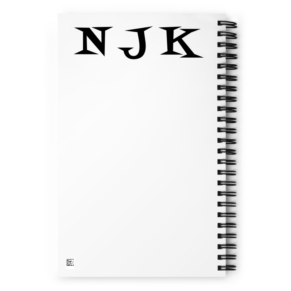 Franky Freddy Spiral Notebook