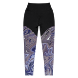 Berry Blues Sports Leggings
