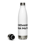 NOvember Stainless Steel Water Bottle