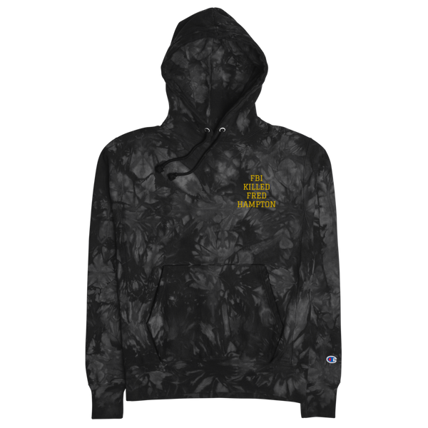 Fred Hampton Unisex Champion tie-dye hoodie