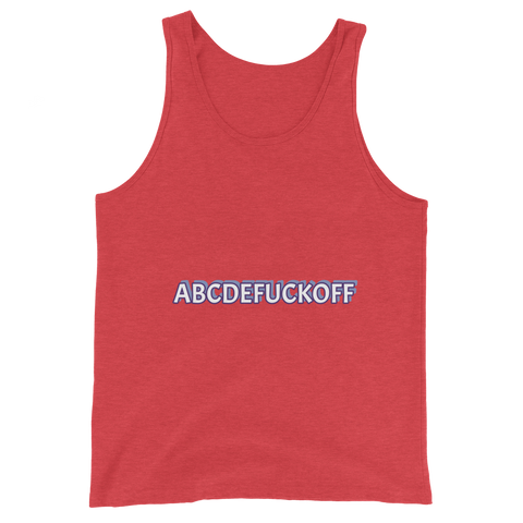 ABC's Unisex Tank Top
