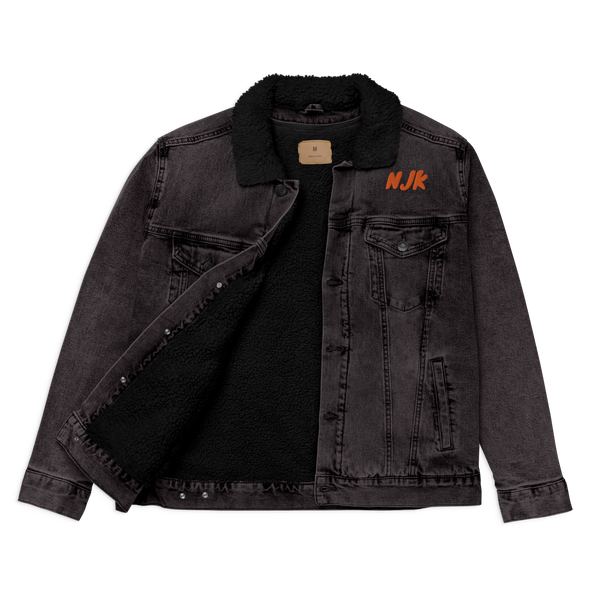 Ovarians 15:5 Unisex Denim Sherpa Jacket