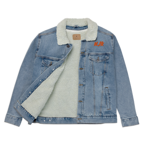 Ovarians 15:5 Unisex Denim Sherpa Jacket