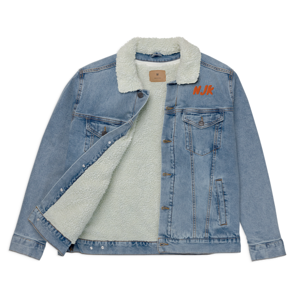 Ovarians 15:5 Unisex Denim Sherpa Jacket