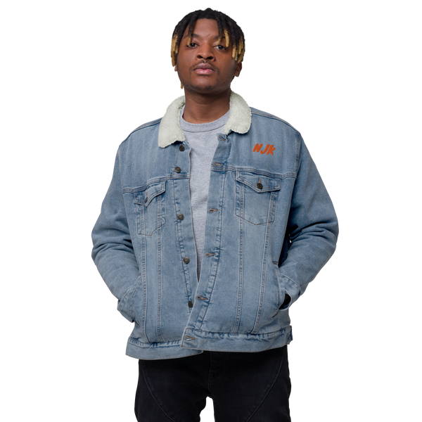 Ovarians 15:5 Unisex Denim Sherpa Jacket