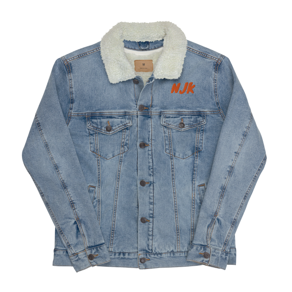 Ovarians 15:5 Unisex Denim Sherpa Jacket