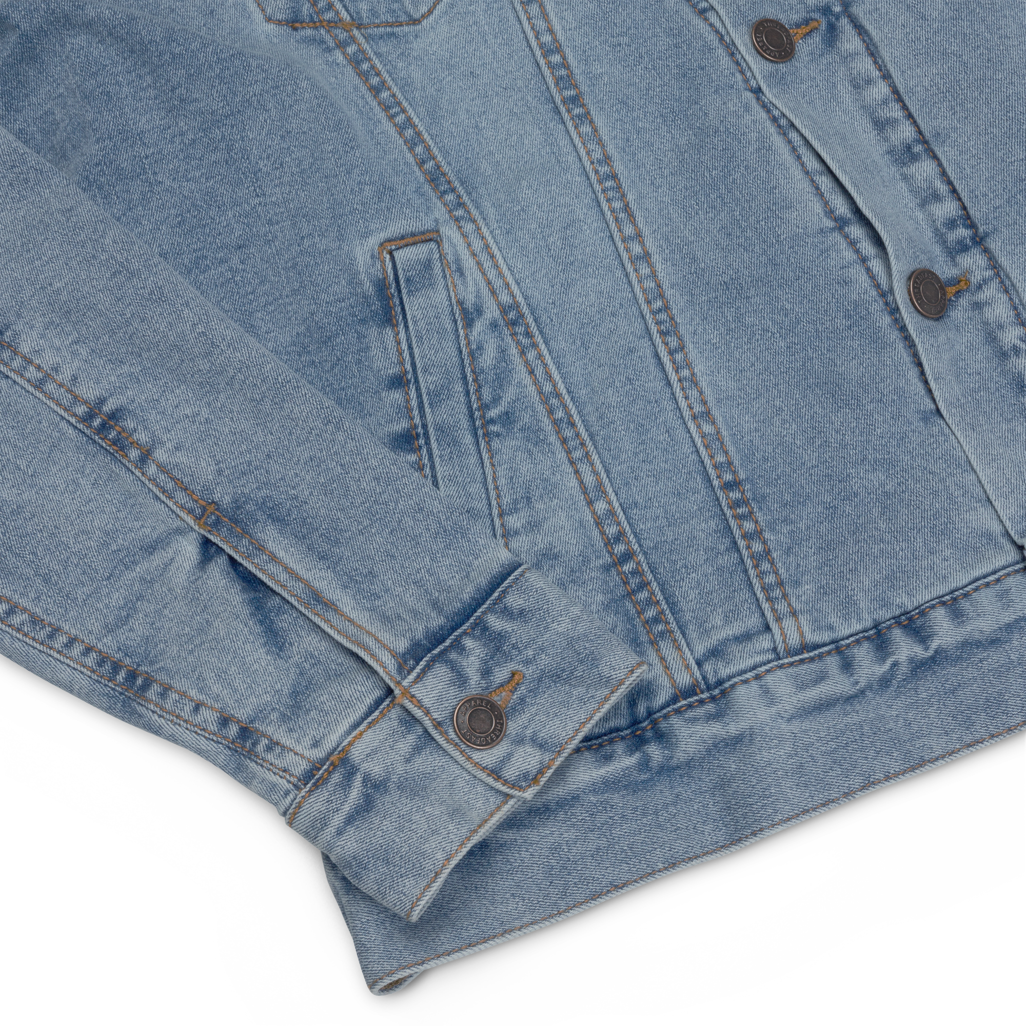 Ovarians 15:5 Unisex Denim Sherpa Jacket
