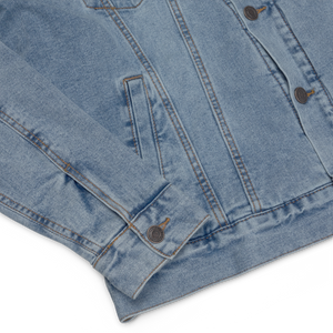 Ovarians 15:5 Unisex Denim Sherpa Jacket