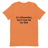 NOvember Short-Sleeve Unisex T-Shirt