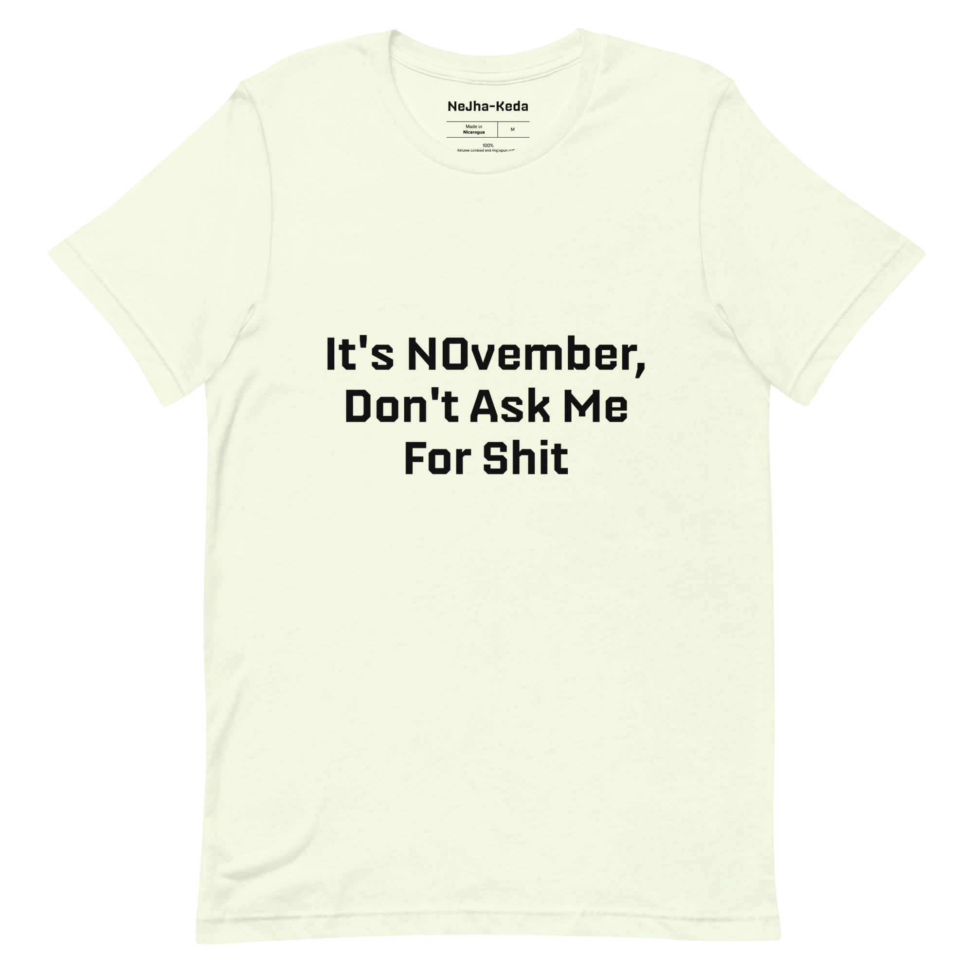 NOvember Short-Sleeve Unisex T-Shirt