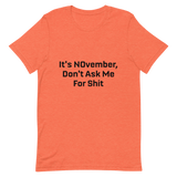 NOvember Short-Sleeve Unisex T-Shirt