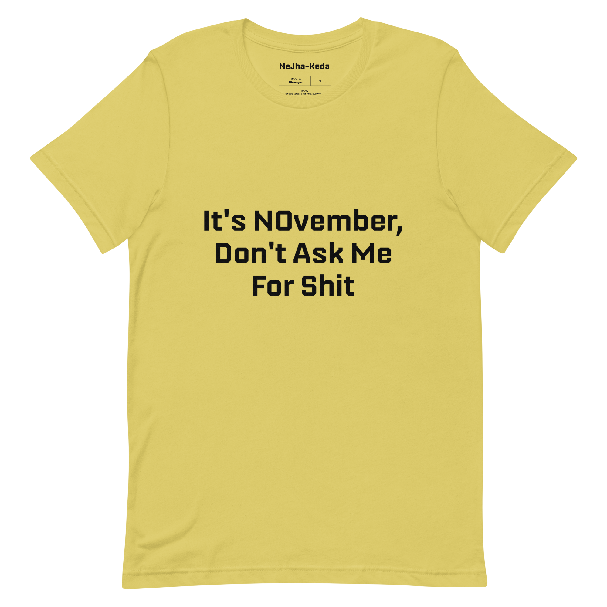 NOvember Short-Sleeve Unisex T-Shirt