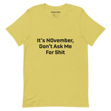 NOvember Short-Sleeve Unisex T-Shirt