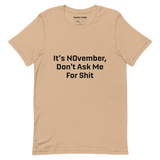 NOvember Short-Sleeve Unisex T-Shirt