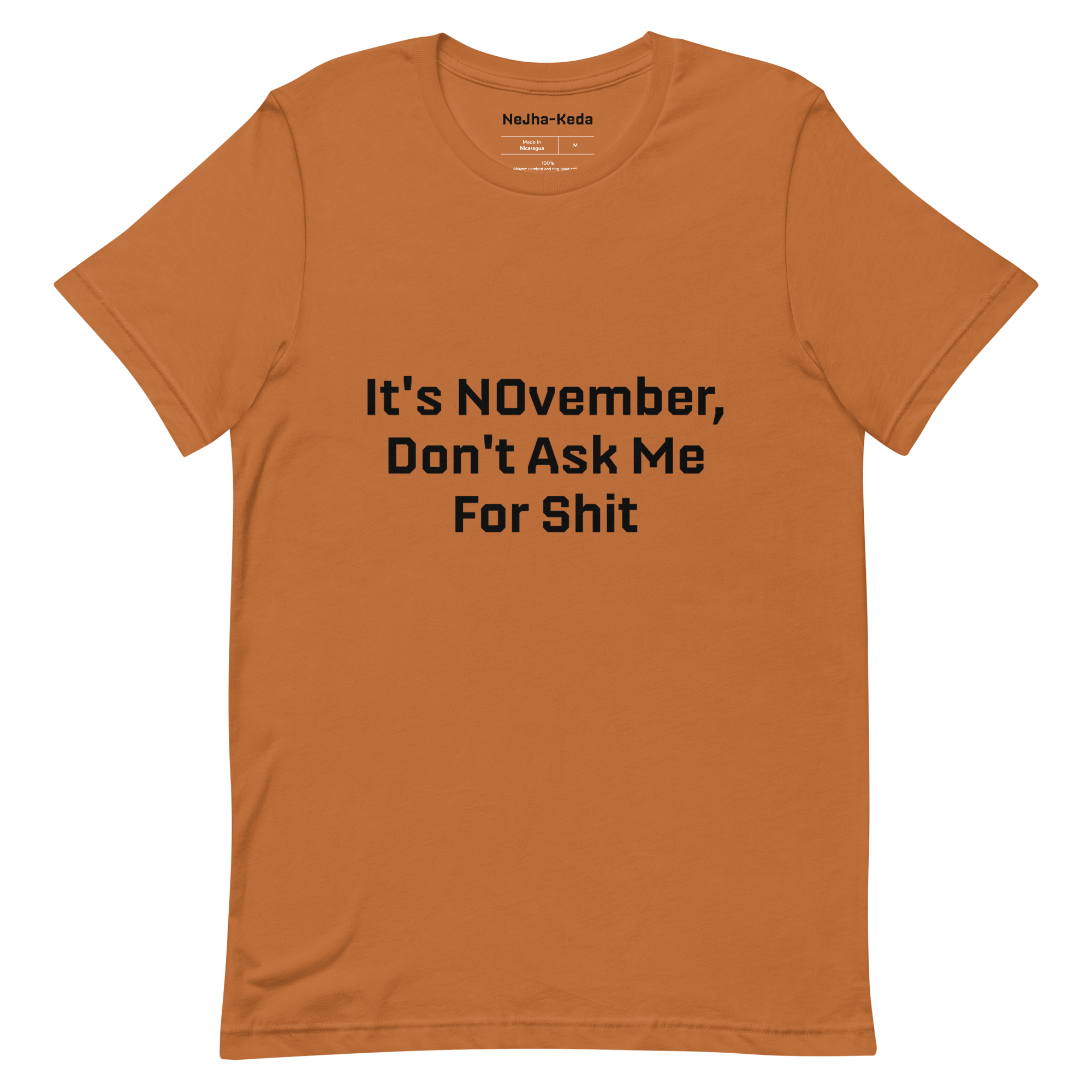 NOvember Short-Sleeve Unisex T-Shirt