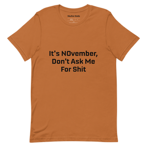NOvember Short-Sleeve Unisex T-Shirt