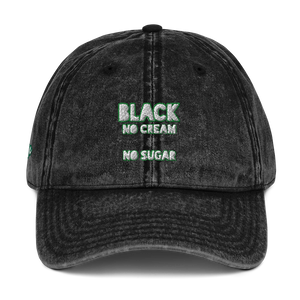 100% Vintage Cotton Twill Cap