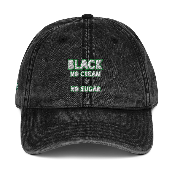 100% Vintage Cotton Twill Cap