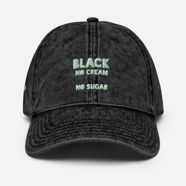 100% Vintage Cotton Twill Cap