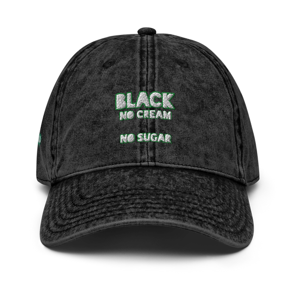 100% Vintage Cotton Twill Cap