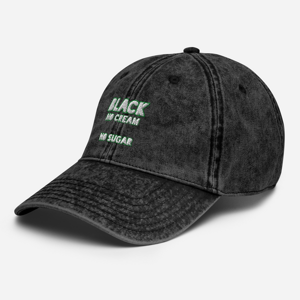 100% Vintage Cotton Twill Cap