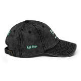100% Vintage Cotton Twill Cap