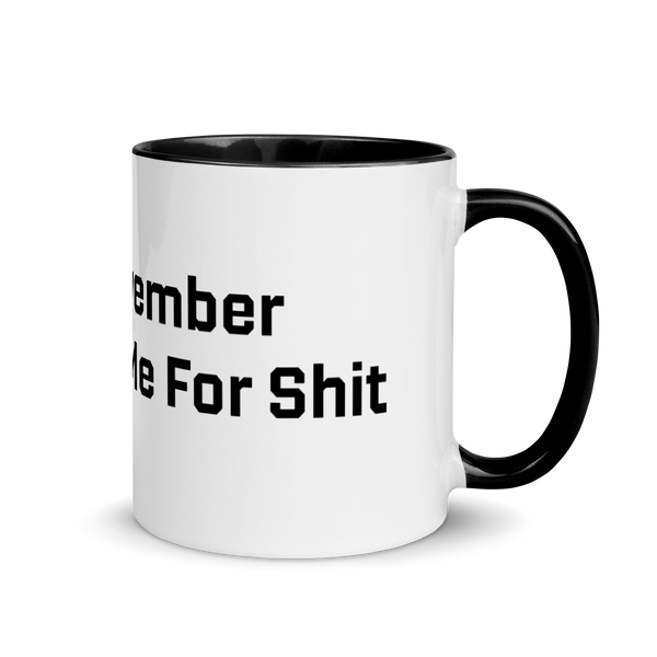 NOvember Mug With Color Inside